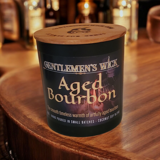 Aged Bourbon Scented Candle