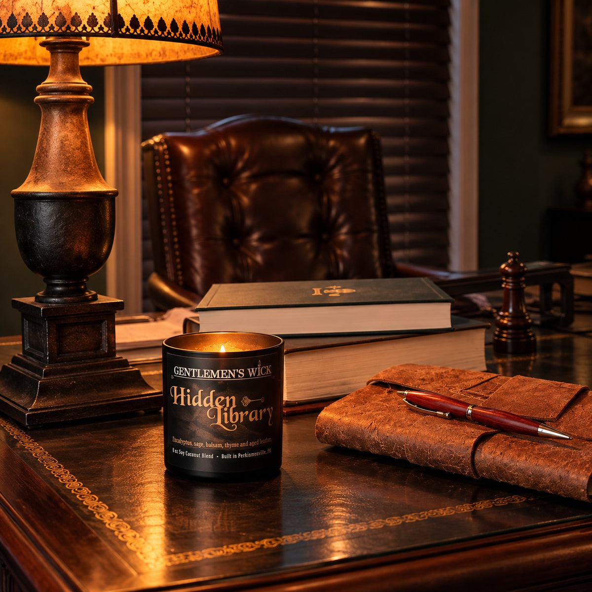 Hidden Library Scented Candle