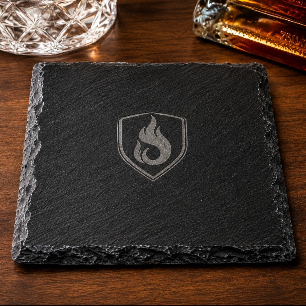 Slate Coaster Set